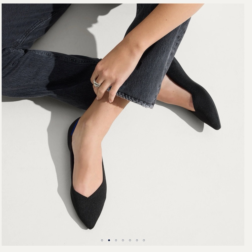 The Point black shoe by Rothy's - Picture 3 of 3